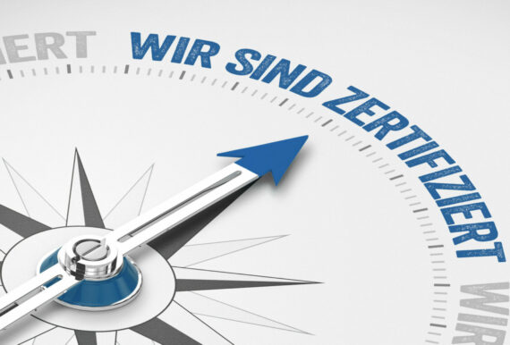 Wir sind Zertifiziert